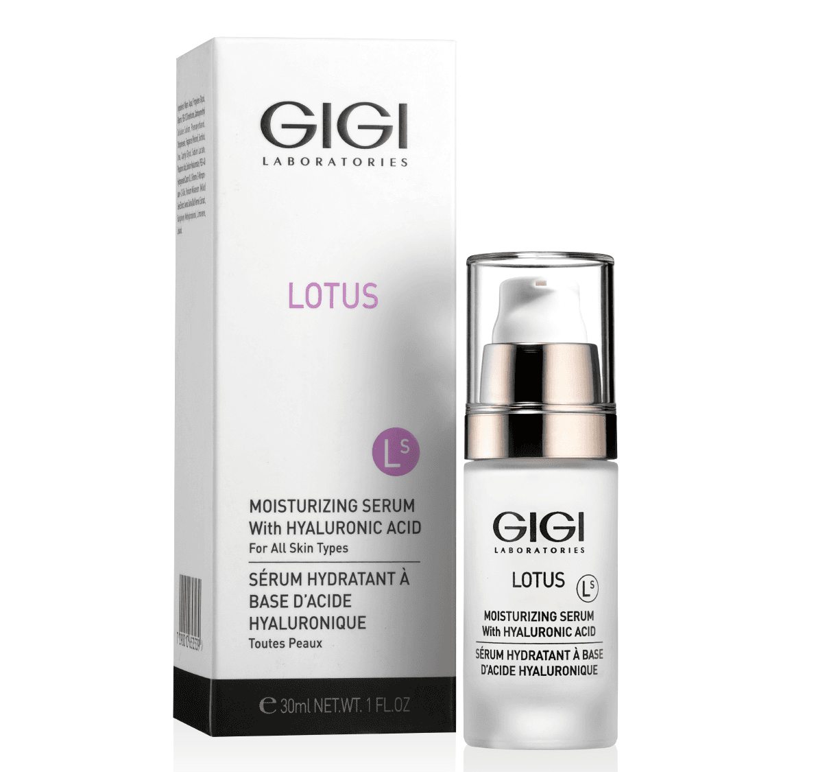 Lotus Hyaluronic Acid Serum – ser hidratant cu acid hialuronic – 30ml