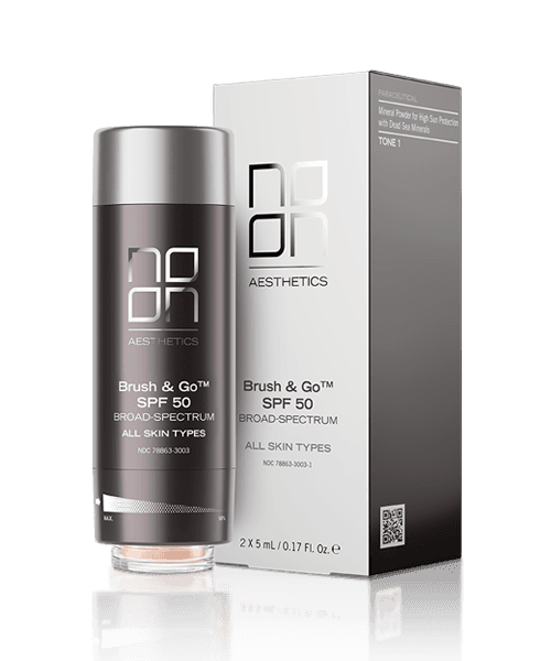 Brush & Go for All Skin Type Tone 01- SPF 50 2 x 5ml NOON Aesthetics