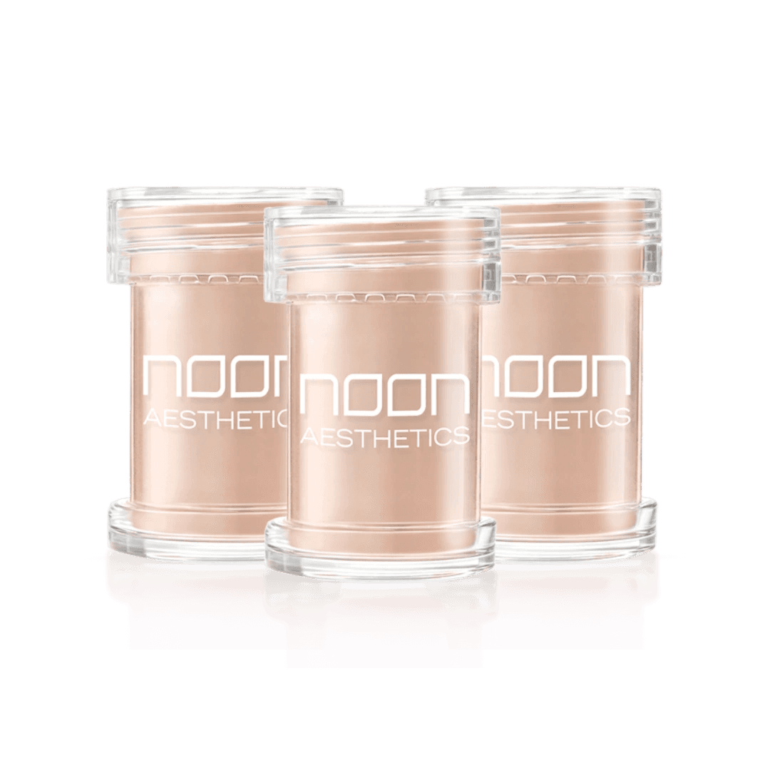 NOON Aesthetics Refill Pack For Brush & Go SPF 50 All Skin Types Tone 01 – rezervă pudră minerală cu protecție solară