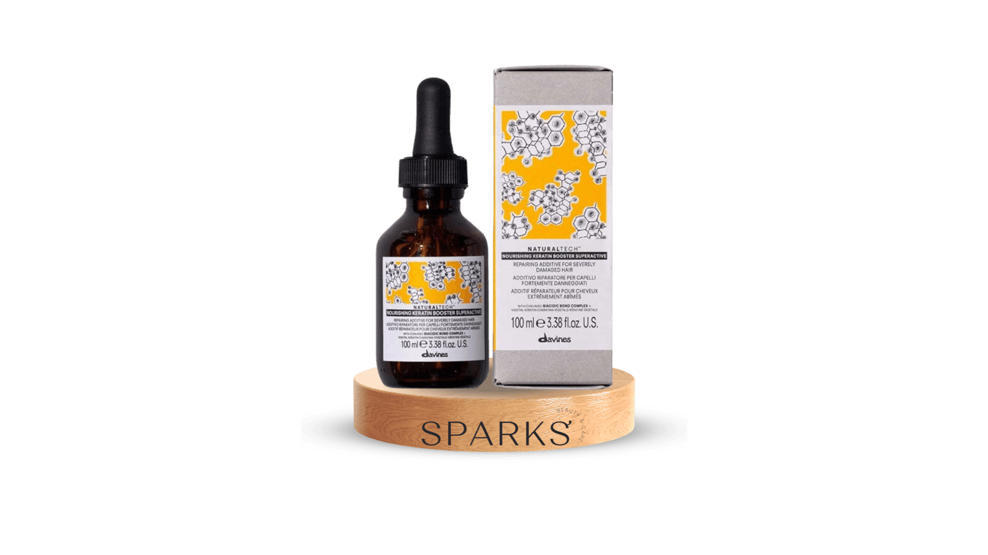 Davines Nourishing Keratin Booster 100ml - Ser nutritiv pentru părul uscat și deteriorat - Moldova - Chișinău