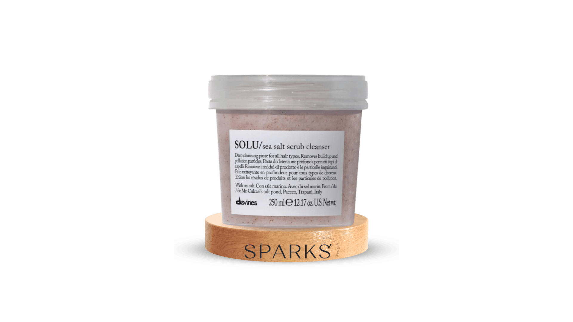 SOLU Sea Salt Scrub Davines 250ml