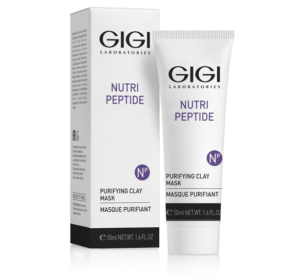 NUTRI-PEPTIDE Purifying Clay Mask – mască purifiantă cu peptide pentru ten gras și mixt – 50ml
