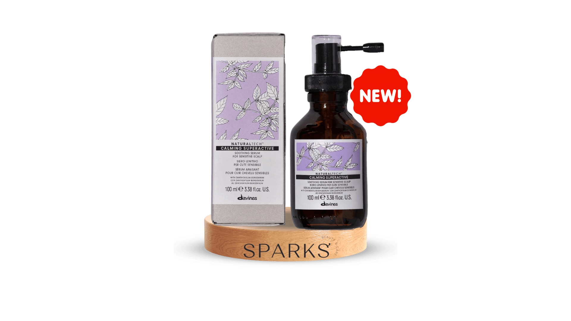 Davines NaturalTech Calming Superactive 100ml - Ser calmant scalp sensibil - Moldova - Chișinău