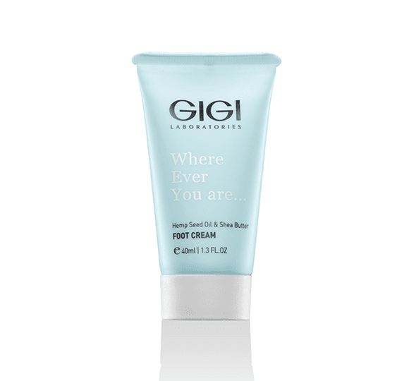 GWP Hemp Seed Oil & Shea Butter Foot Cream – cremă pentru picioare cu ulei din semințe de cânepă și unt de shea – 40ml