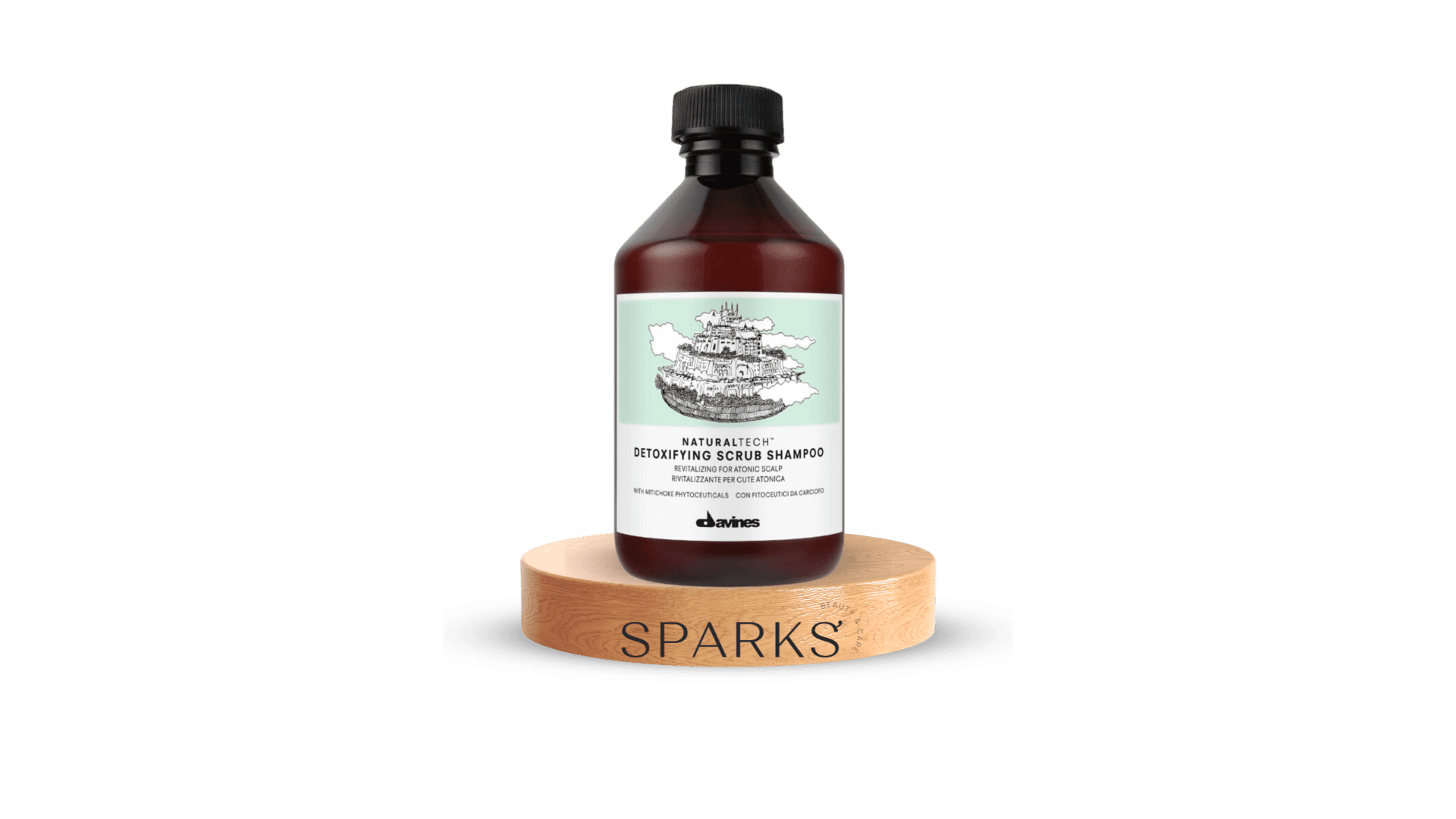 NT Naturaltech Detoxifying Shampoo Davines 250ml , Sampon exfoliant pentru scalp - Moldova - Chișinău