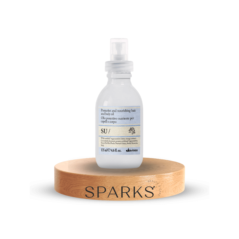 Davines SU Hair & Body Oil 135ml – ulei pentru păr și corp cu efect iluminator