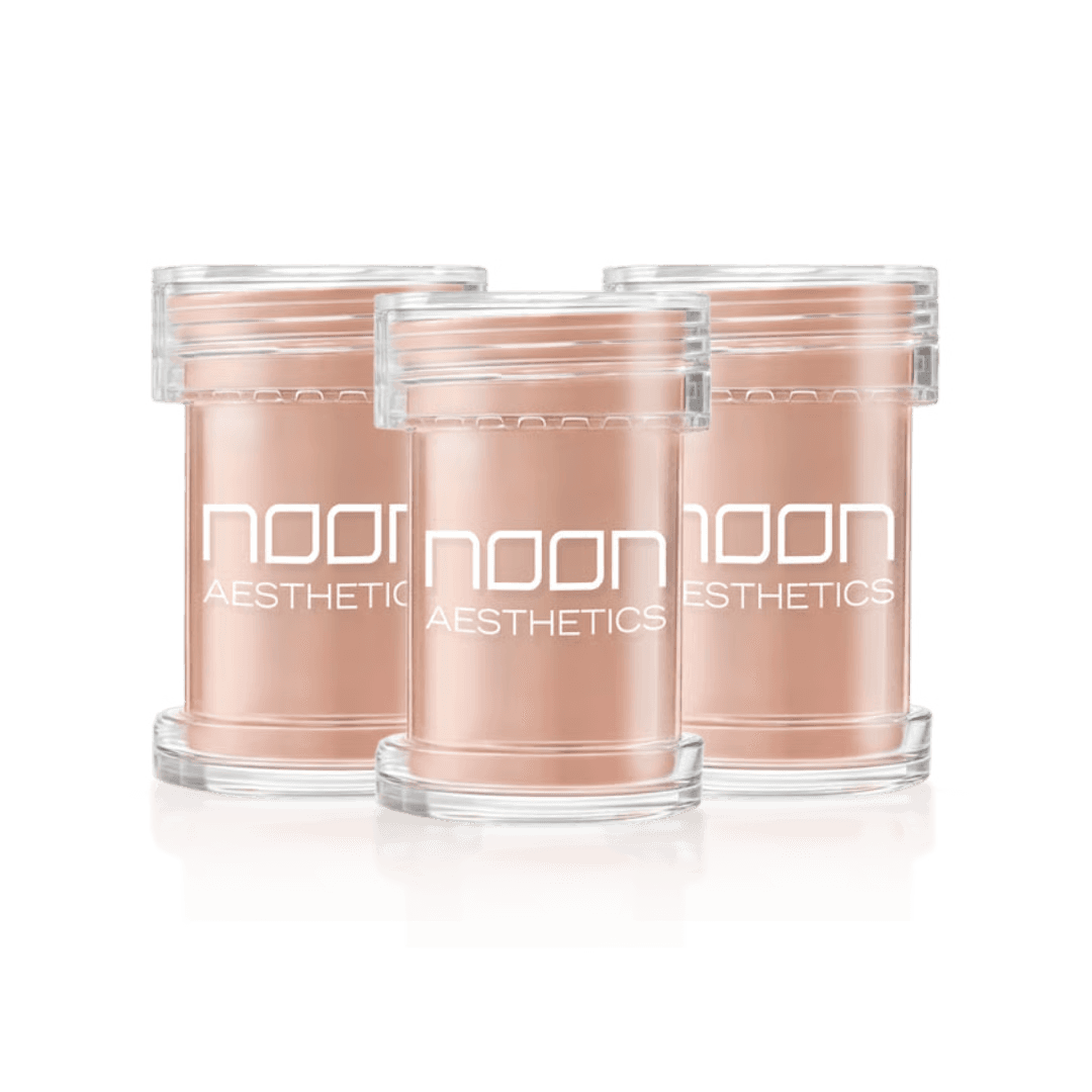 NOON Aesthetics Refill Pack For Brush & Go SPF 50 Oily/Problematic Skin Tone 02 – rezervă pudră minerală cu protecție solară