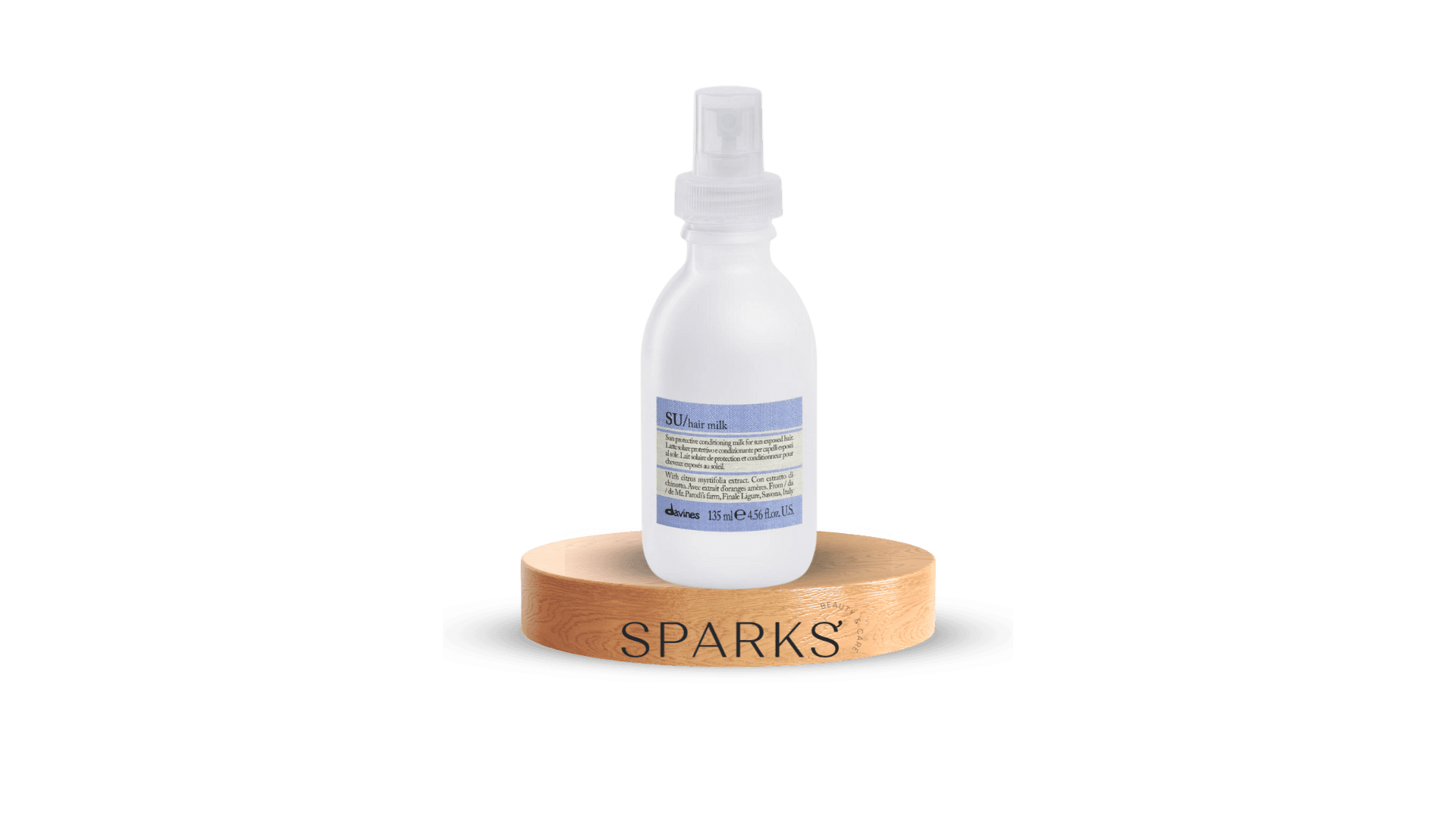 Davines SU Hair Milk 135ml - apte tratament protectie solara, fara clatire - Moldova - Chișinău