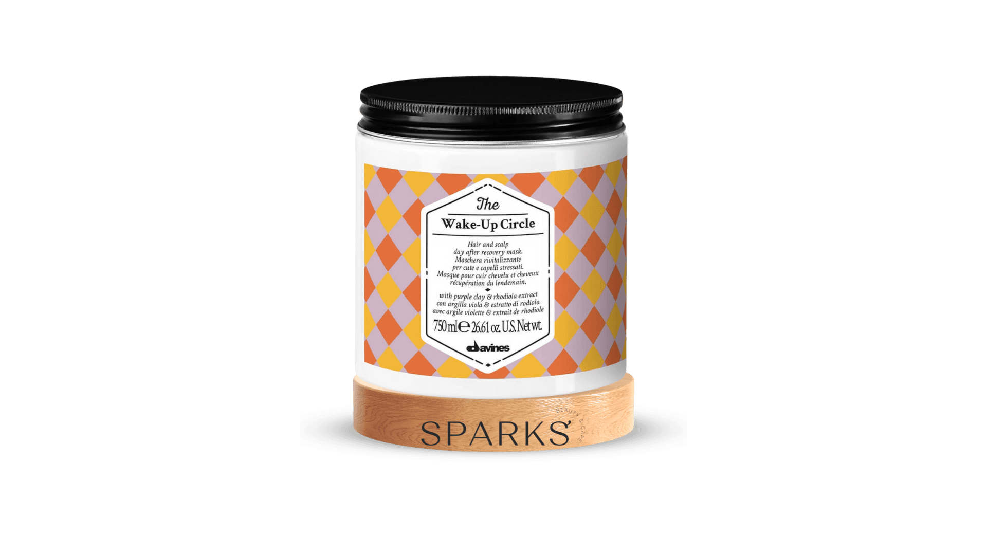 Davines The Wake UP Circle 750ml - Masca antistres pentru par si scalp - Moldova - Chișinău