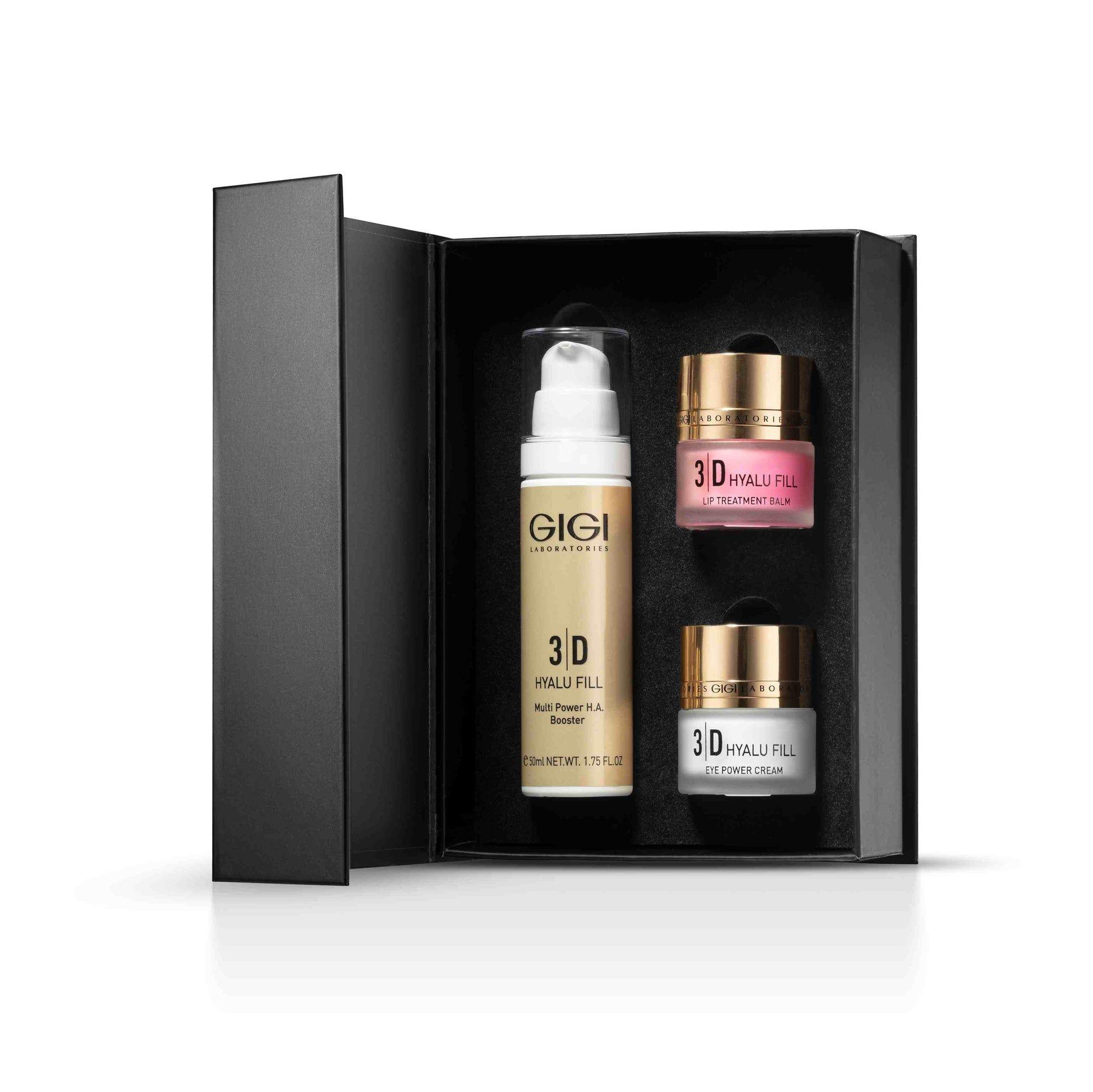 3D HYALU FILL Triple Set – set profesional pentru hidratare intensivă și efect de umplere a ridurilor