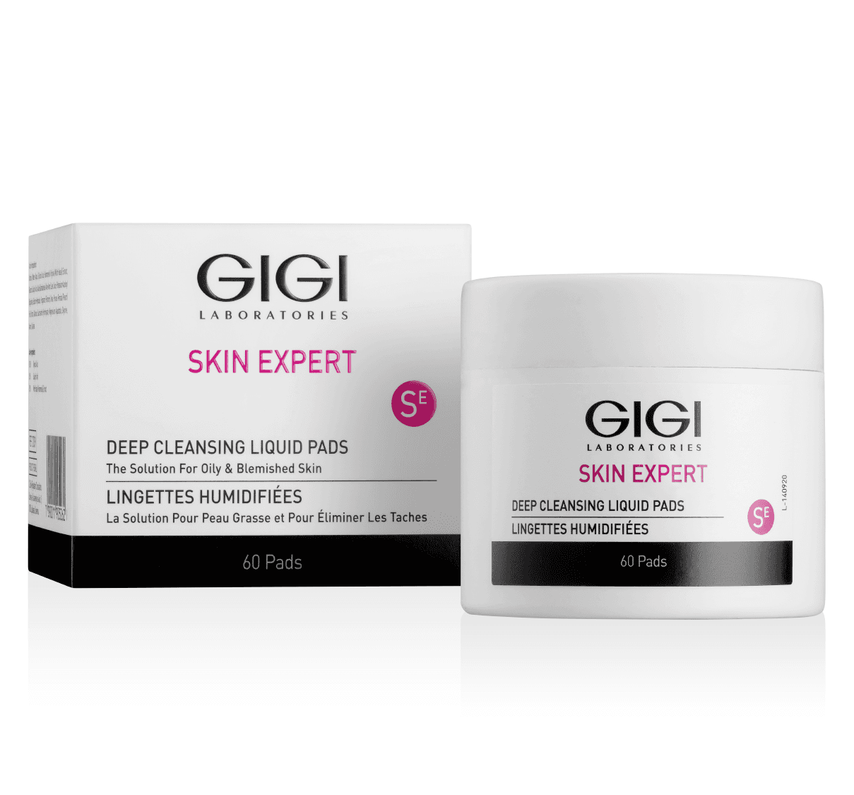 SKIN EXPERT Discuri umede pentru curățare profundă - 60buc