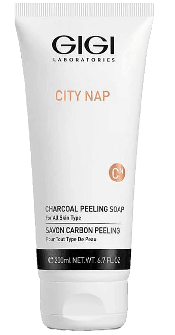 CITY NAP Charcoal Peeling Soap – săpun exfoliant cu cărbune pentru curățare profundă – 200ml
