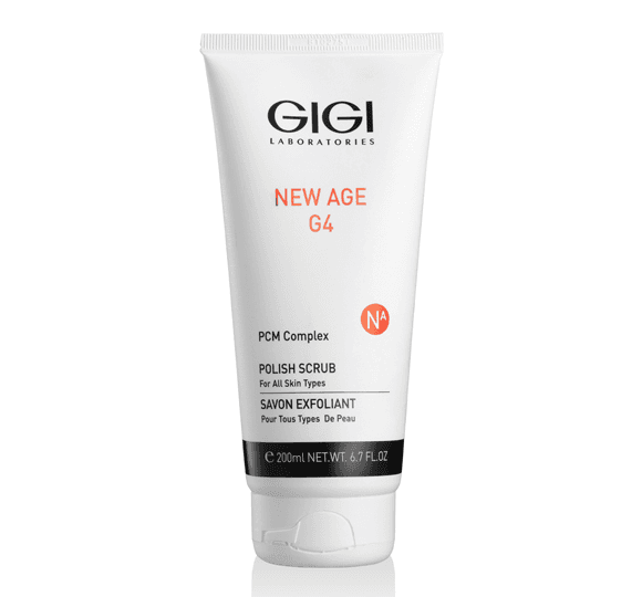NEW AGE G4 Săpun exfoliant pentru toate tipurile de piele - 200ml