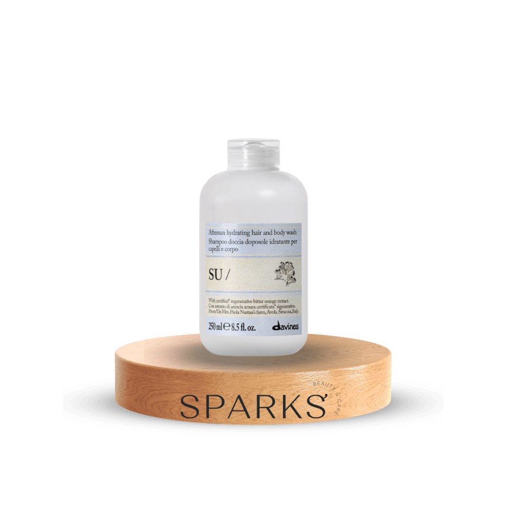 Davines SU Hair & Body Wash 250ml – șampon și gel de duș hidratant după expunerea la soare