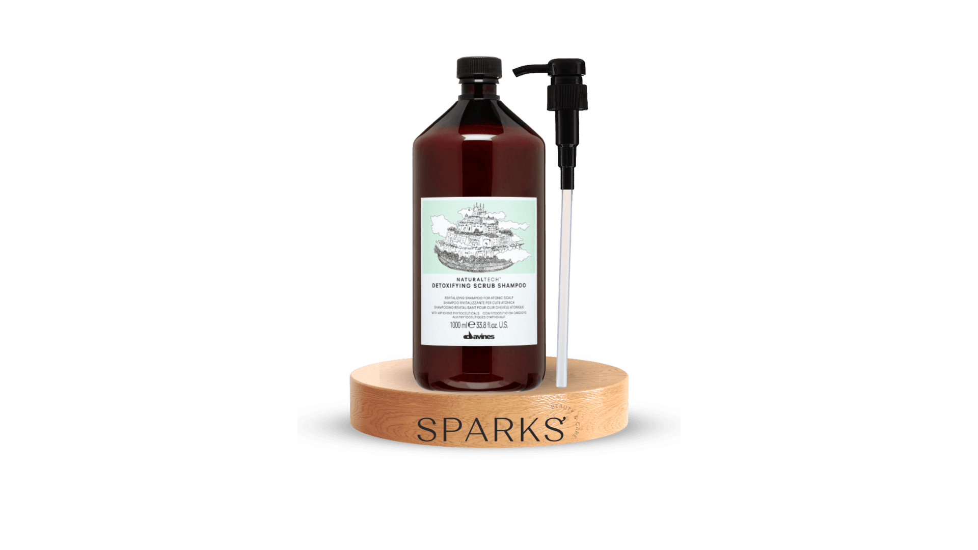 NT Naturaltech Detoxifying Shampoo Davines 1000ml , Sampon exfoliant pentru scalp - Moldova - Chișinău