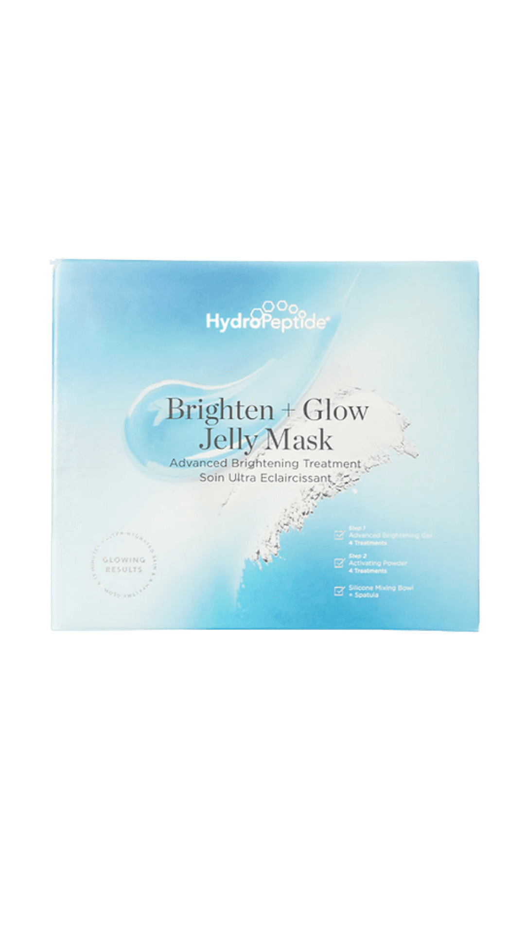 HydroPeptide Brighten & Glow Jelly Mask - 4buc.